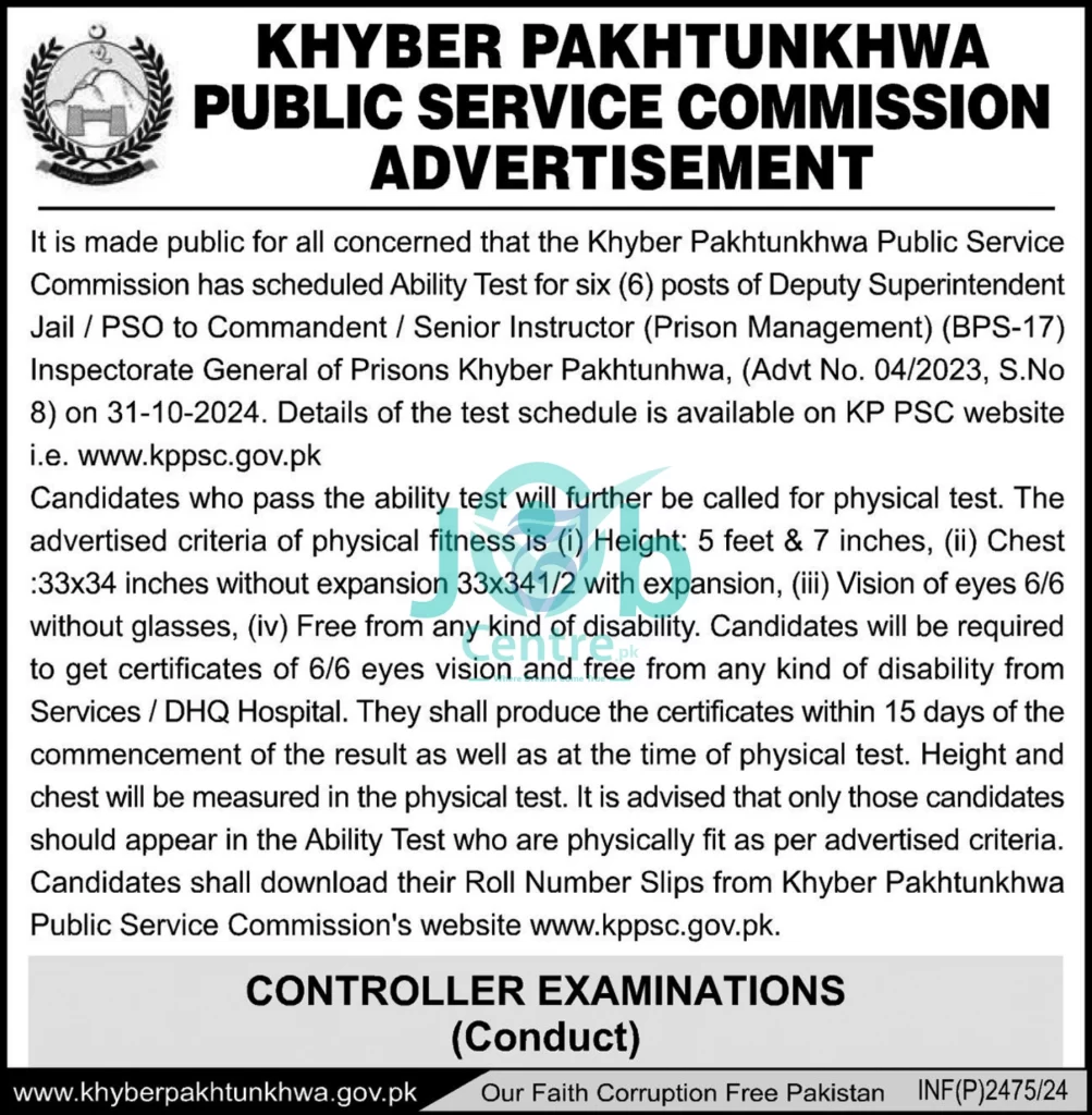  KPPSC Jobs 2024