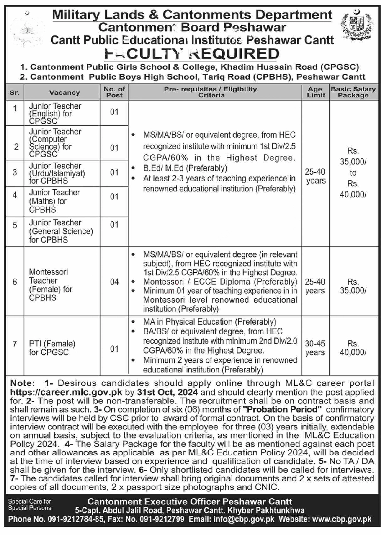 MLC Jobs 2024